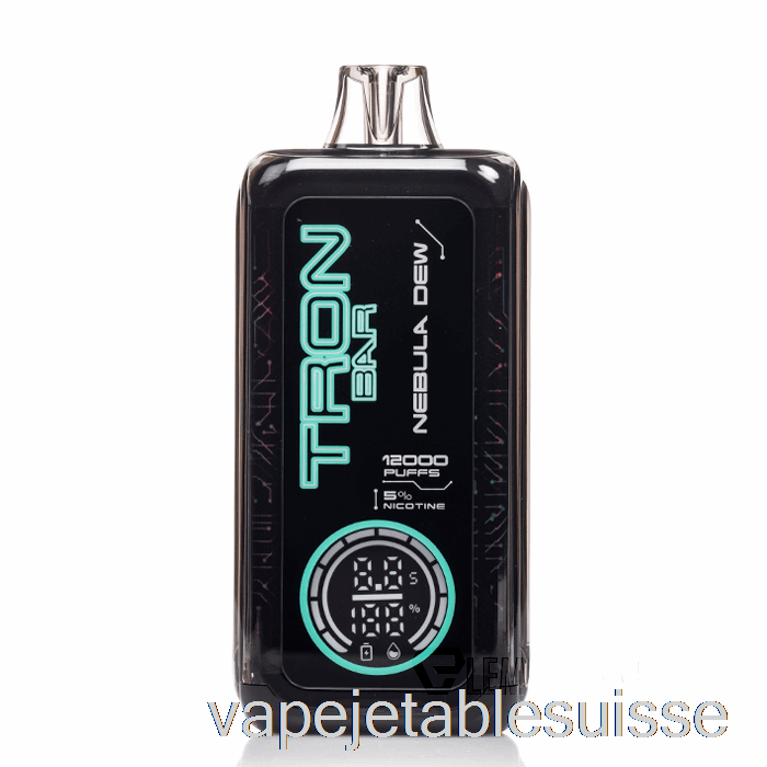 Vape Suisse Tron ​​bar 12k Rosée Nébuleuse Jetable